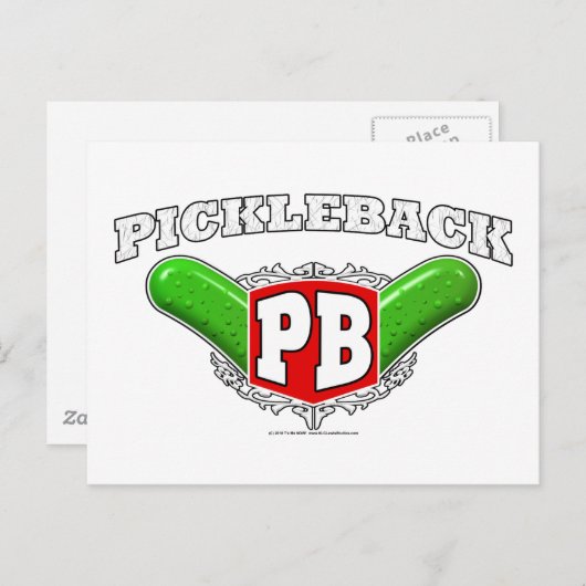 Picklebackロゴ ポストカード (正面/裏面)