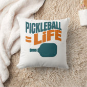 PickleballがLife おもしろい Playerに等しい クッション (ブランケット)