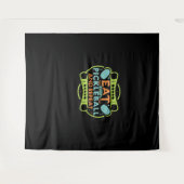 Pickleballでコートをエース タペストリー (正面(横))