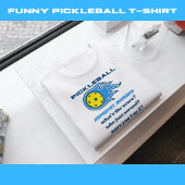 Pickleballでシニアのメモリをおもしろい向上 Tシャツ