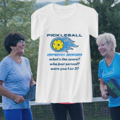 PickleballでメモリおもしろいTシャツを改善 Tシャツ