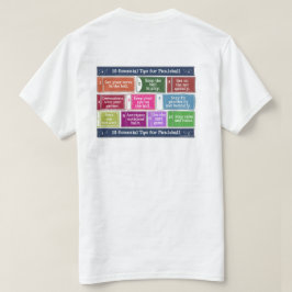 Pickleballのための10の必要なヒント Tシャツ