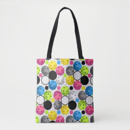 Pickleballのプリント トートバッグ