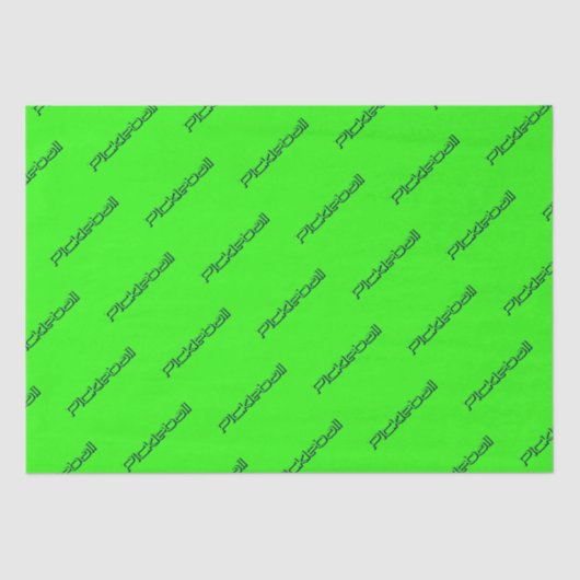 Pickleballのロゴ 薄葉紙 (正面)