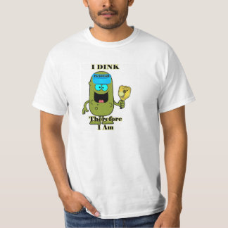 Pickleballのワイシャツ: 従ってI Dink私はあります Tシャツ