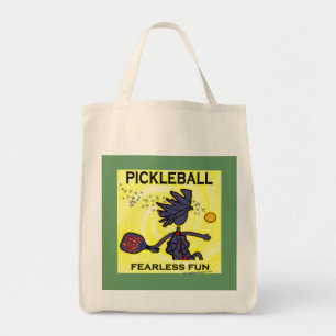Pickleballの大胆不敵なおもしろい トートバッグ