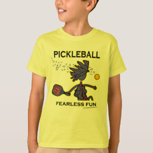 Pickleballの大胆不敵なおもしろい Tシャツ