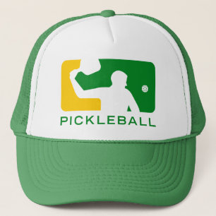 Pickleballの帽子: メジャーリーグ(緑か黄色) キャップ