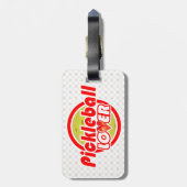 Pickleballの恋人2&2Bの荷物は選択に付けます ラゲッジタグ (裏面縦)