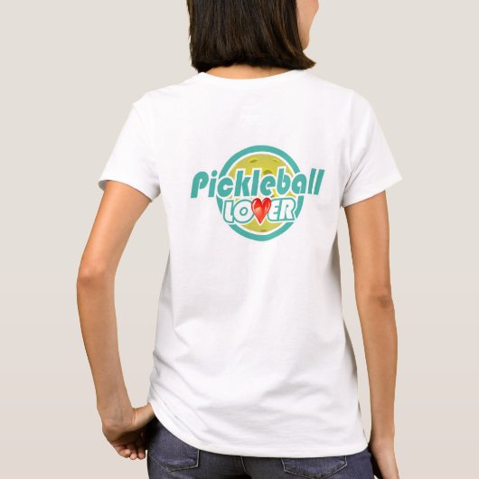 Pickleballの恋人2B Tシャツ (裏面)