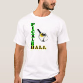 Pickleballの熱帯Tシャツ(人) Tシャツ (正面)