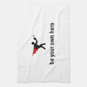 Pickleballの英雄 キッチンタオル (縦)