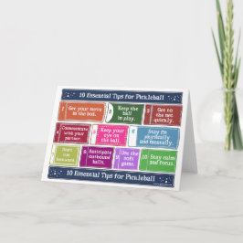 Pickleballの10の重要なヒント カード