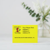 Pickleballは他とよく漕ぎます 名刺 (スタンド正面)