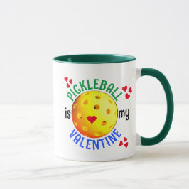 PICKLEBALLは私のバレンタイン マグカップ