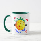 PICKLEBALLは私のバレンタイン マグカップ (左)