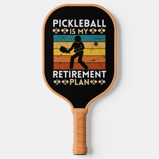 Pickleballは私の退職計画である ピックルボールラケット (正面)