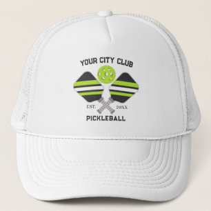 Pickleballクラブチーム選手カスタムピクルスギフト本物 キャップ