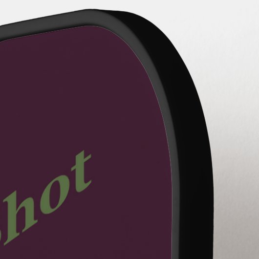 Pickleballゲームのフレーズことわざと単語 ピックルボールラケット (左詳細)