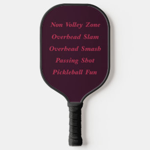 Pickleballゲームのフレーズことわざと単語 ピックルボールラケット