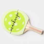 Pickleballスクリプパーソナライズされたト名 卓球ラケット (横)