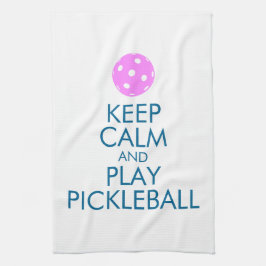 Pickleballタオルは"平静を保ち、遊びますPickleball "を キッチンタオル