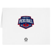 PickleballチームのサポートPickleball Player USA (裏面横)