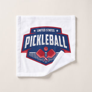 PickleballチームのサポートPickleball Player USA ウォッシュタオル