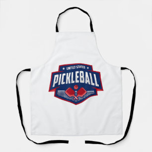 PickleballチームのサポートPickleball Player USA エプロン