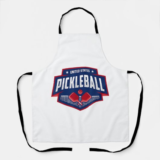 PickleballチームのサポートPickleball Player USA エプロン (正面)