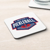 PickleballチームのサポートPickleball Player USA コースター (左側)