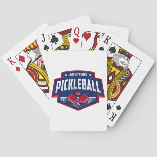 PickleballチームのサポートPickleball Player USA トランプ (裏面)