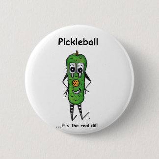 Pickleballボタン 缶バッジ