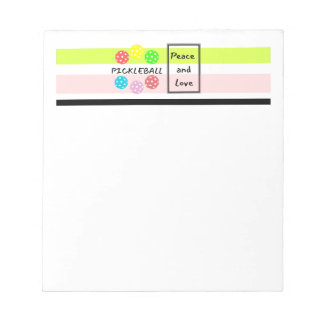 Pickleballメモ帳。Pickleball おもしろいメモ帳。 ノートパッド