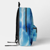 Pickleballロゴオプションプリントカットソーバッグ プリントバックパック (左)