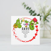 Pickleball日付の招待結婚を保存おもしろいする セーブザデート (スタンド正面)