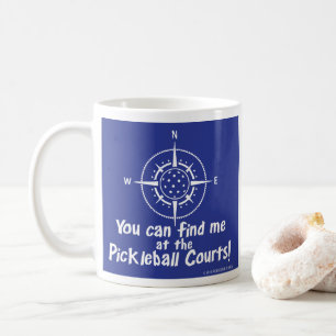 PICKLEBALL裁判所で私を見つけることができます コーヒーマグカップ