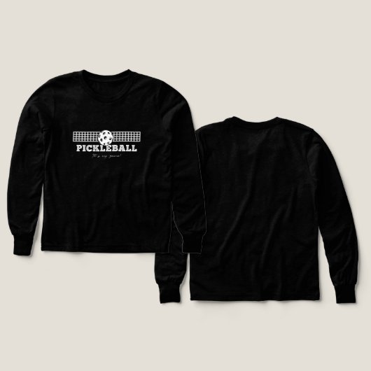 Pickleball (デザイン 正面＆背面)