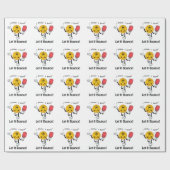 Pickleball: それ割り当てられる跳ねるため ラッピングペーパー (フラット)