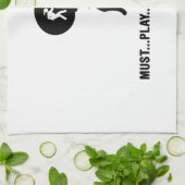 Pickleball キッチンタオル (折り畳み)