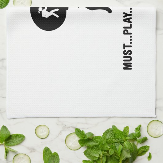 Pickleball キッチンタオル (折り畳み)