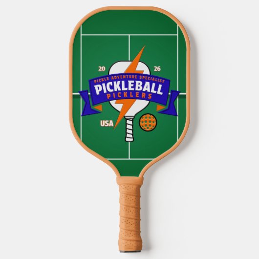 Pickleball  ピックルボールラケット (正面)