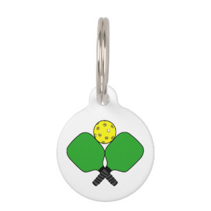 Pickleball ペット ネームタグ