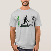 PICKLEBALL: 赤いゾーン Tシャツ (正面)