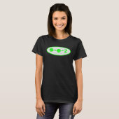 Pickleball 0 0 2ボールグラフィック tシャツ (正面フル)