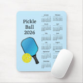 Pickleball 2026 Calendar マウスパッド (マウス)