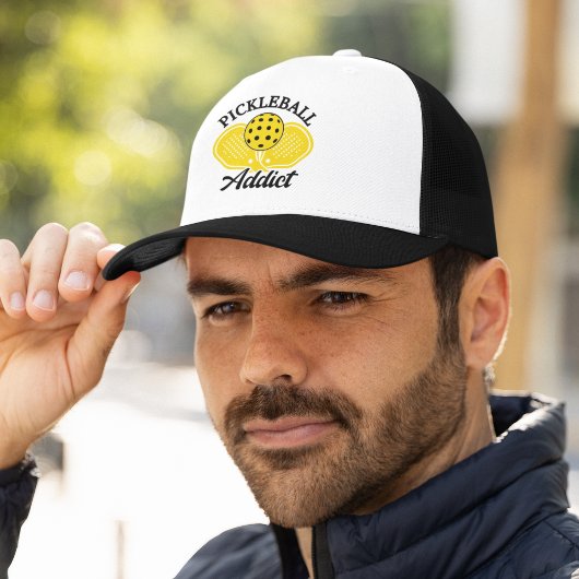 "Pickleball Addict – Funny Pickeball キャップ