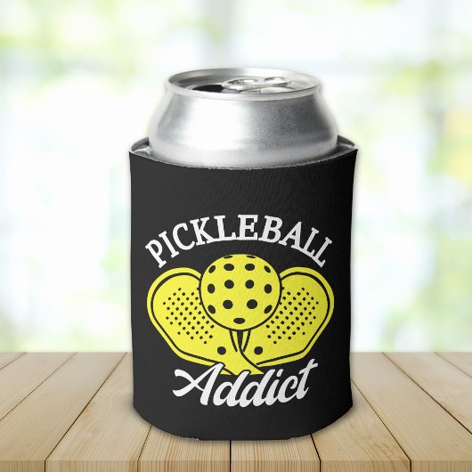 "Pickleball Addict – Perfect for Picklebal 缶クーラー