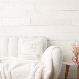 Pickleball and Prosecco Bridal Shower クッション