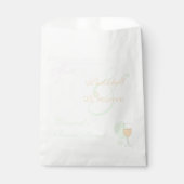 Pickleball and Prosecco Bridal Shower フェイバーバッグ (正面)